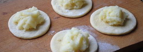 пышные украинские вареники на пару. Шаг 15