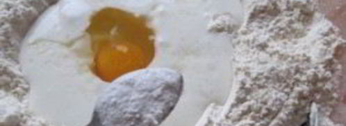 тесто для вареников на пару на кефире. Шаг 2