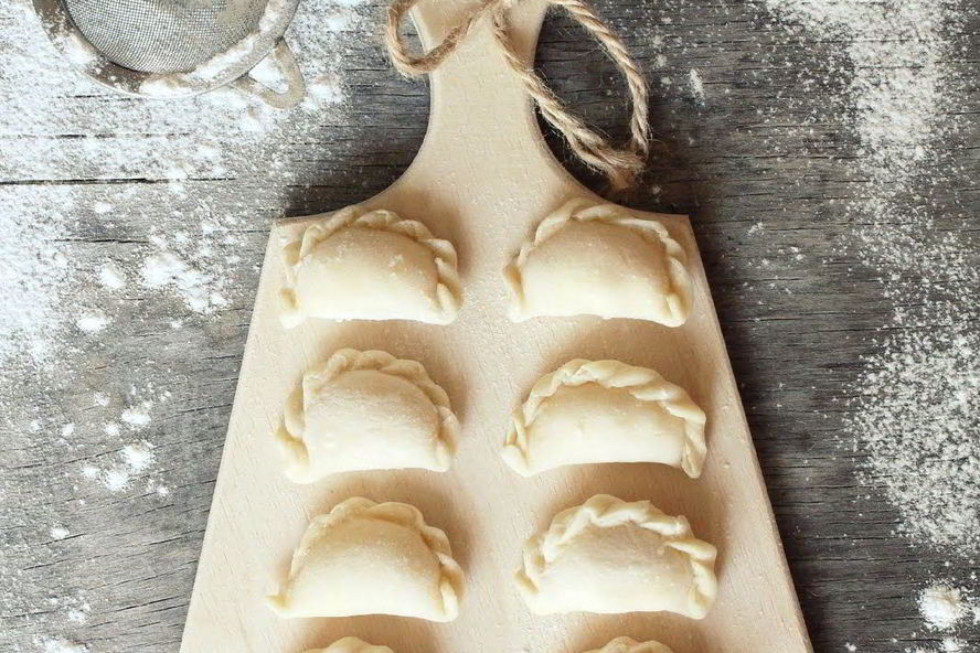 Рецепт теста для вареников с творогом