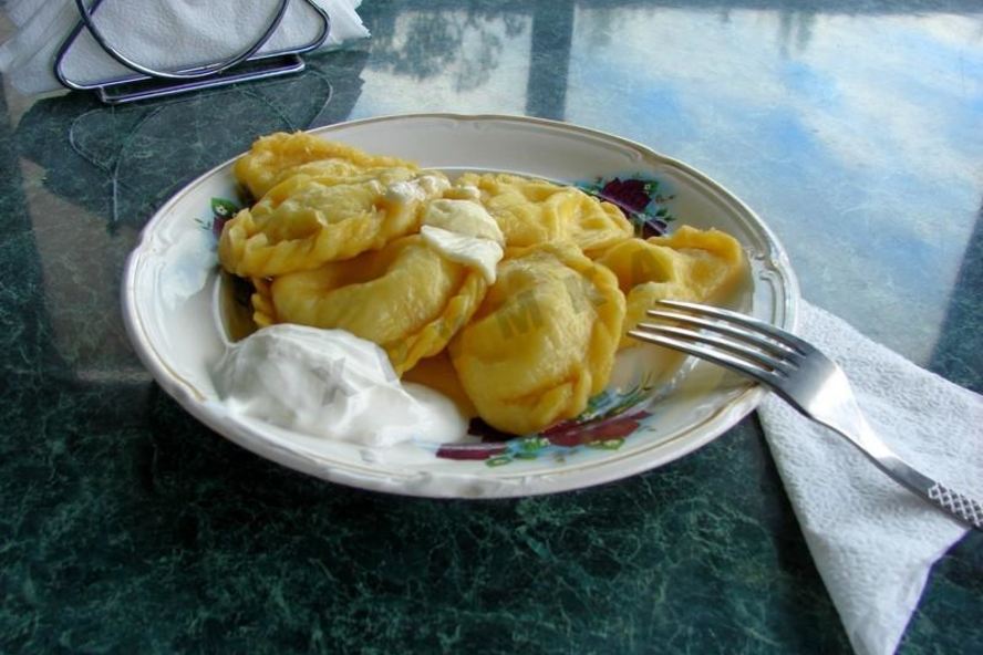 Рецепт вареников на пару на кефире