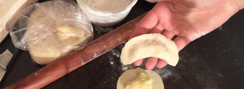 вареники на пресном тесте. Шаг 4