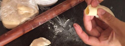 вареники на пресном тесте. Шаг 5