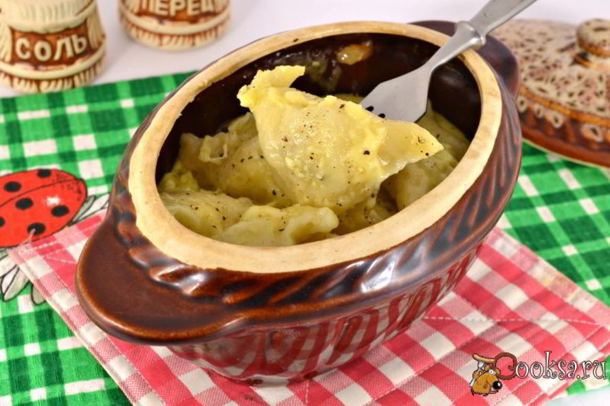 Рецепт вареников по-подольски с куриным фаршем