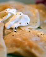 Вареники с картофелем и луком