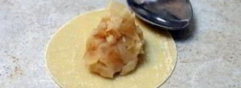 вареники с картофелем и луком. Шаг 4