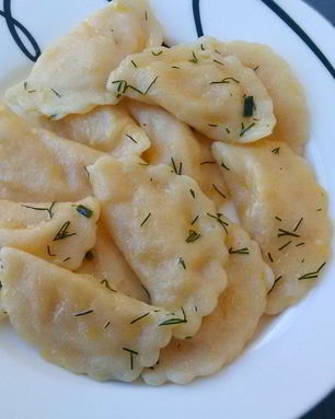 Вареники с картофелем