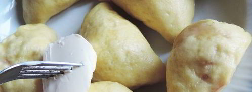 вареники с клубникой на пару. Шаг 7