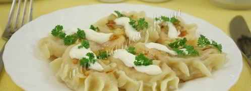 вареники с квашеной капустой на молоке. Шаг 14