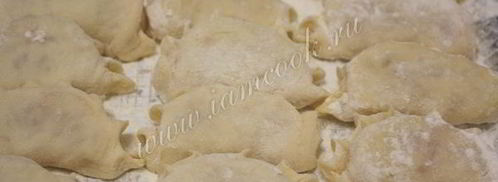 вареники с квашеной капустой на молоке. Шаг 12