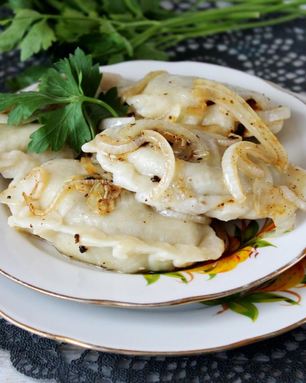 Вареники с мясом