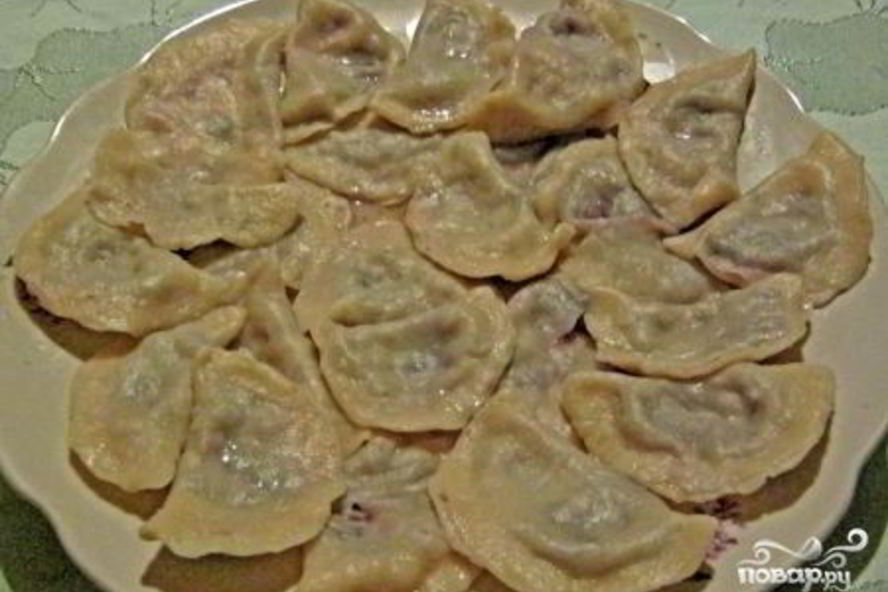 Рецепт вареников с пасленом