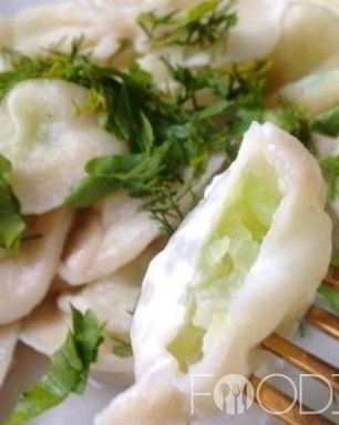 Вареники с редькой