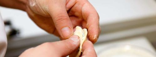 вареники с соленым творогом. Шаг 5