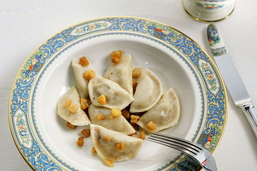 Рецепт вареников с тремя видами мяса