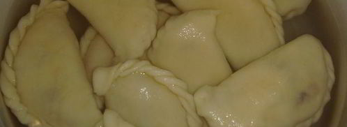 вареники с творогом и финиками. Шаг 11