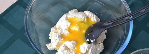 вареники с творогом и яичными желтками. Шаг 6