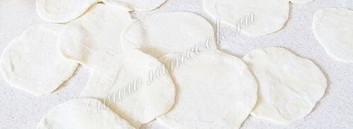 вареники с творогом на кефире. Шаг 7