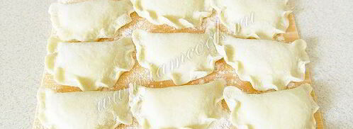 вареники с творогом на кефире. Шаг 8