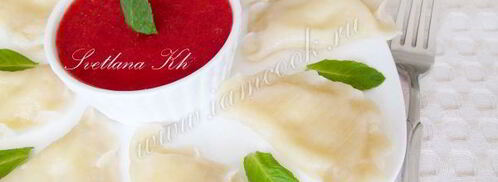 вареники с творогом на кефире. Шаг 10