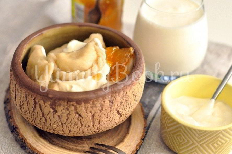 Рецепт вареников с творогом