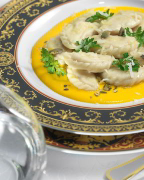 Вареники с тыквой и рикоттой