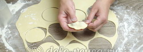 вареники с вишней. Шаг 19