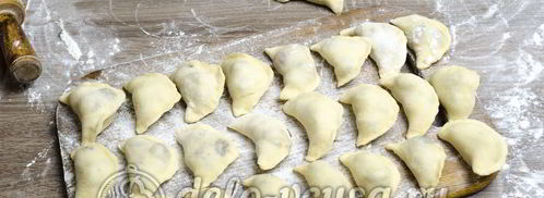 вареники с вишней. Шаг 21