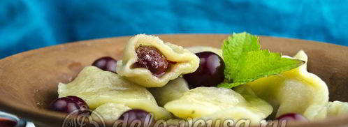 вареники с вишней. Шаг 27