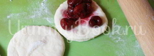 вареники с вишнями в мультиварке на пару. Шаг 5