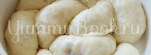 вареники с вишнями в мультиварке на пару. Шаг 7