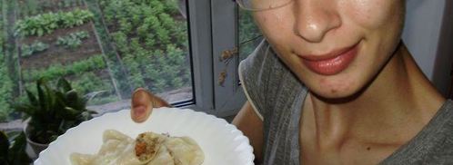 вкусные вареники с гречкой и овощами. Шаг 14