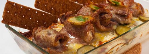 карельское жаркое из свинины и сельди. Шаг 9