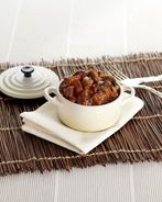 Жаркое из баранины с грибами