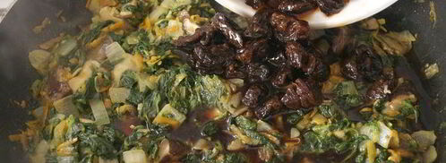 жаркое из фаршированной курицы. Шаг 5