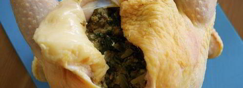 жаркое из фаршированной курицы. Шаг 8