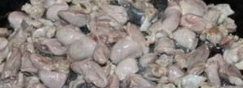 жаркое из куриных потрохов. Шаг 2