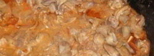 жаркое из куриных потрохов. Шаг 4