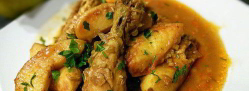 жаркое из курицы с айвой. Шаг 11