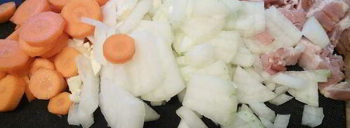 жаркое из курицы с фасолью. Шаг 2