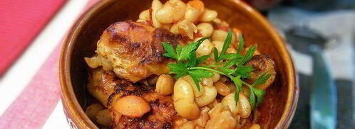 жаркое из курицы с фасолью. Шаг 9