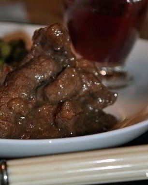 Жаркое из оленины