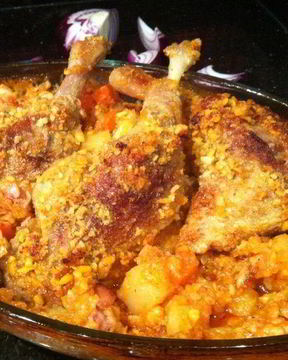 Жаркое из утиных ножек