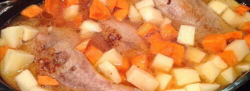 жаркое из утиных ножек. Шаг 7