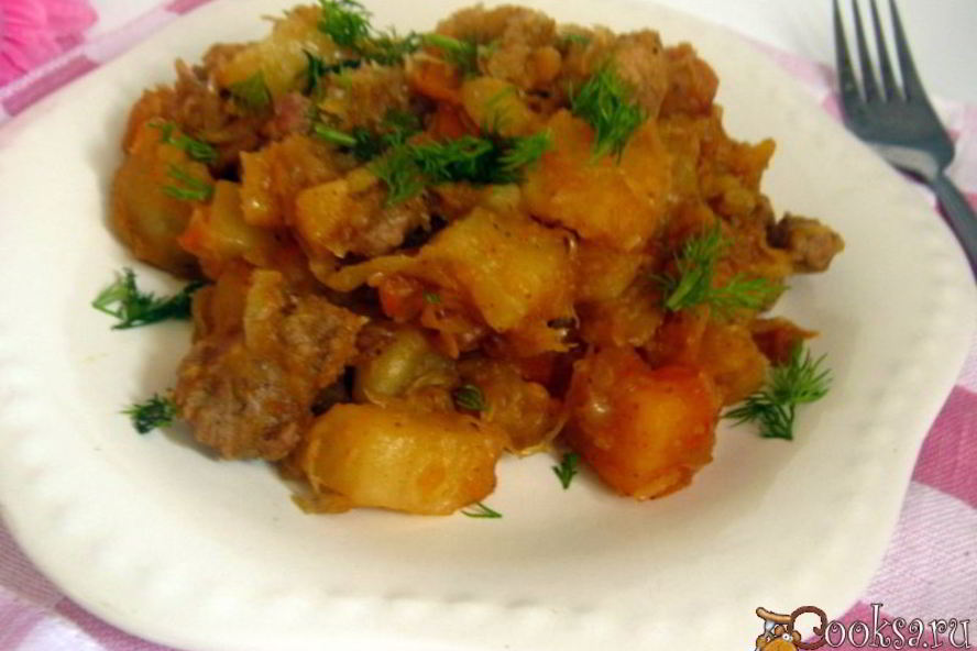 Рецепт жаркого по-домашнему