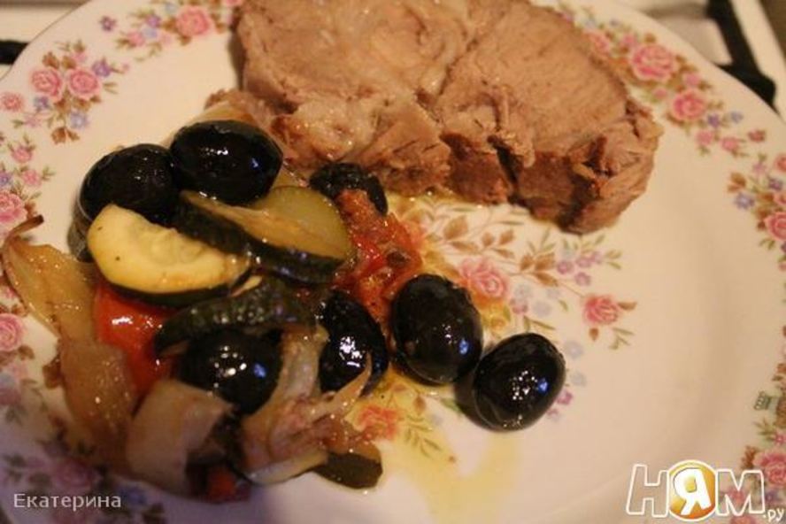 Рецепт жаркого с пряными травами и овощами