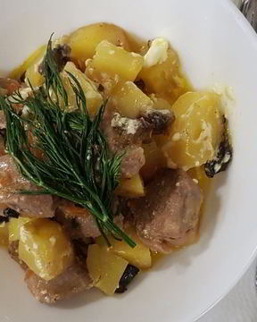 Жаркое в горшочке