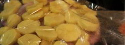 жаркое в рукаве для запекания. Шаг 2