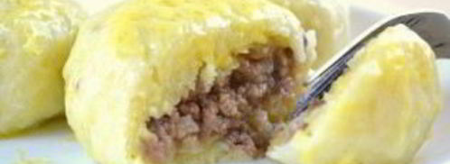 картофельные зразы с фаршем отварные. Шаг 4