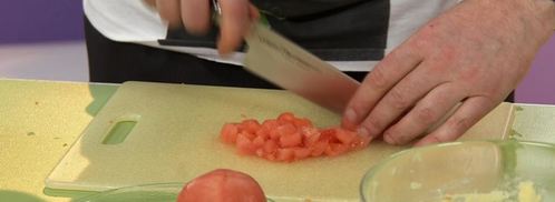 картофельные зразы с капустой и кабачковой икрой. Шаг 8