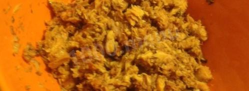 картофельные зразы с сайрой. Шаг 3